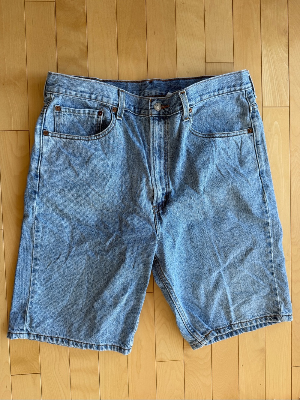 Men's 505 Levi's regular fit jorts Jean shorts size 36